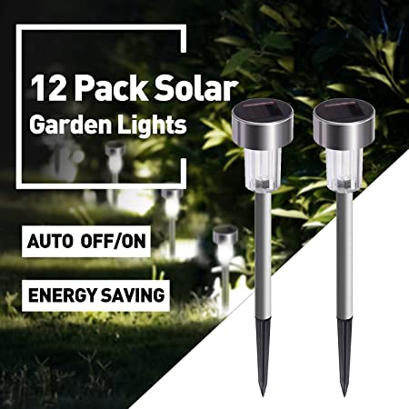 Amazon.com : Solar Lights Outdoor, 12Pack Outdoor Lights .