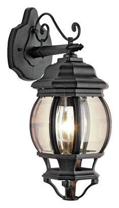 Argos Home Pumpkin 8 Sided Black Outdoor Lantern in 2020 | Black .