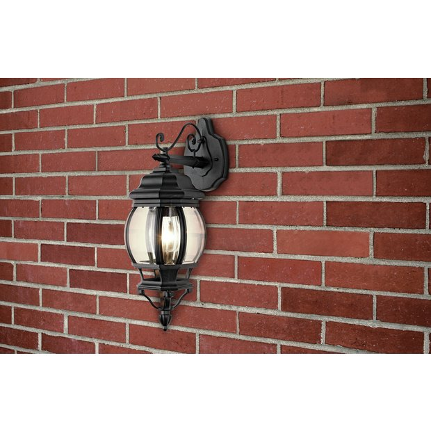Buy Argos Home Pumpkin 8 Sided Black Outdoor Lantern | Outdoor .