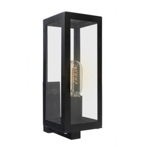 Brilliant 42W Black Manoir Exterior Wall Light | Bunnings Warehou