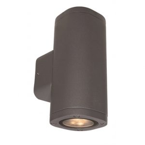 Brilliant 8W Charcoal Royston Up Down LED Wall Light | Bunnings .