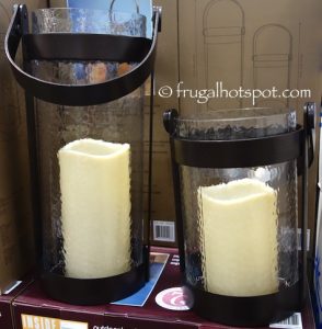 Costco: Inside Outside Garden Hurricane Lantern 2-Pk $36.99 .