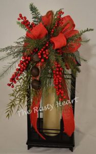 Image result for how to make a christmas lantern swag | Christmas .