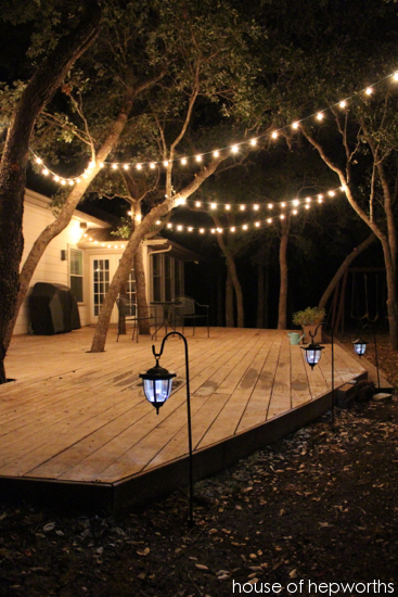 Add outdoor mood lighting for a big impact - House of Hepwort