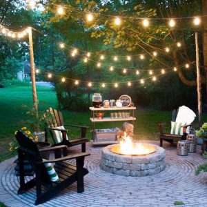 32 Backyard Lighting Ideas - How to Hang Outdoor String Ligh