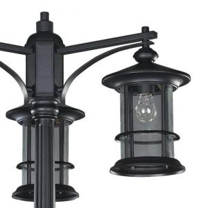 Canarm Ltd. Treehouse Black 3 Lantern Outdoor Post Light Kit at .