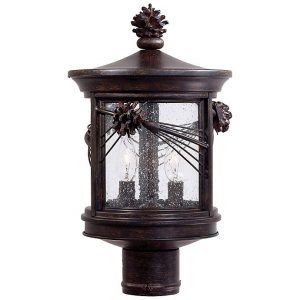 The Great Outdoors® Abbey Lane™ 2-Light Post-Mount Outdoor Lantern .