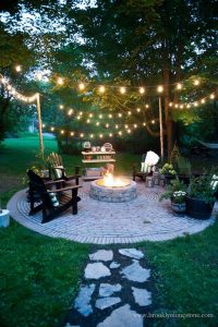 32 Backyard Lighting Ideas - How to Hang Outdoor String Ligh