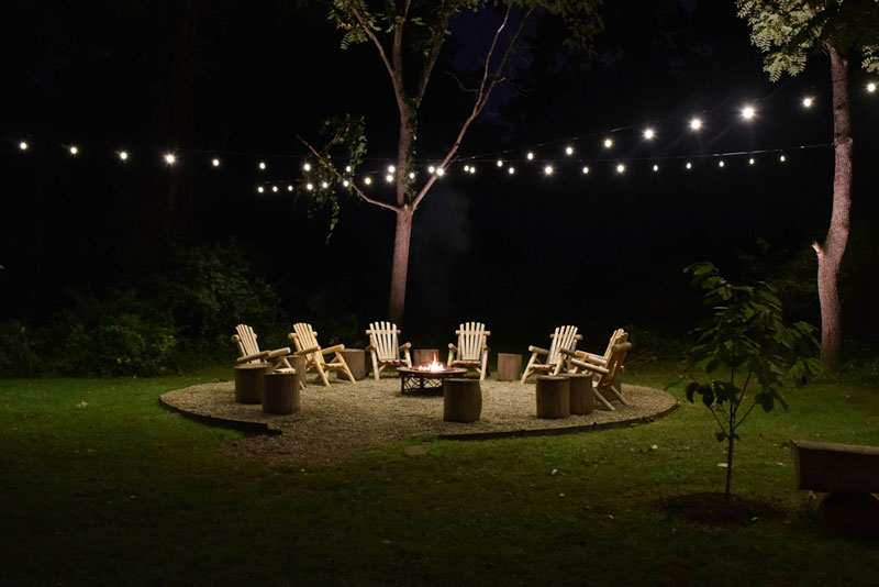 Festive String Lighting | Outdoor Lighting Perspectives of Greenvil