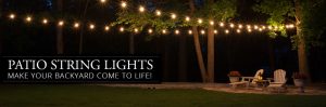 Patio String Lights - Yard En