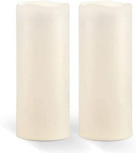 Amazon.com: Homemory 10” x 4" Waterproof Outdoor Flameless Candles .