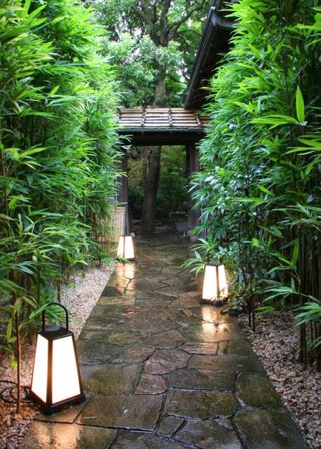 43+ Gorgeous and Easy DIY Outdoor Lighting Ideas | Small japanese .