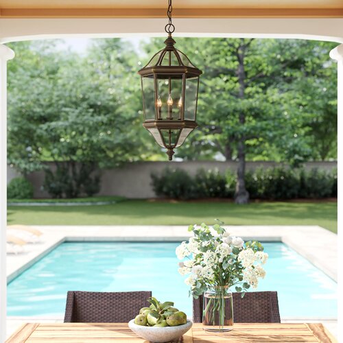 Hinkley Lighting Augusta Bronze 3 -Bulb 27.5" H Mains only Outdoor .