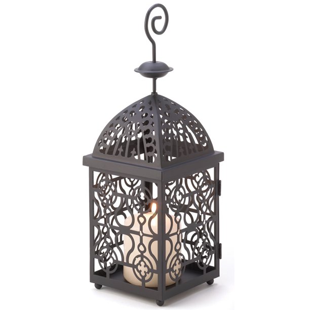 Candle Lanterns, Outdoor Metal Hanging Birdcage Moroccan Candle .