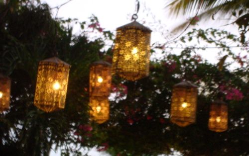 I Finally Put Up My Mexican Lanterns! | Lanterns, Outdoor lighting .