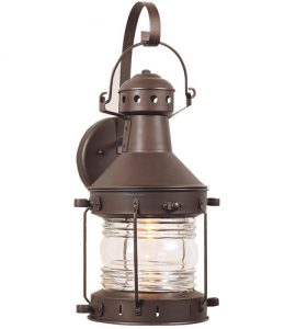 Craftmade Z114-BC Nautical 1 Light 18 inch Burnished Copper .