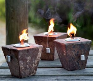 Tiki Torch Lights and Outdoor Oil Lamps: Garden Party Ge