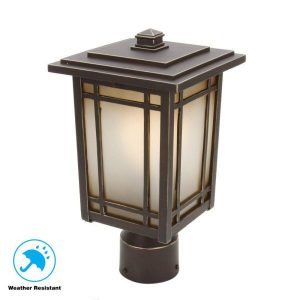 Home Decorators Collection Port Oxford 1-Light Oil-Rubbed Chestnut .