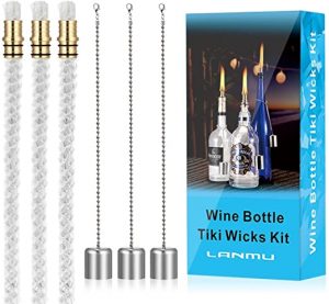 Amazon.com : LANMU Wine Bottle Torch Wicks, Patio Torches .