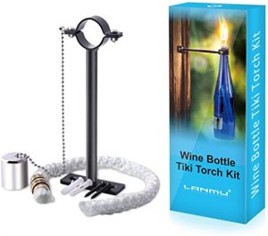 Amazon.com : LANMU Wine Bottle Torch Kit, Citronella Torch Oil .