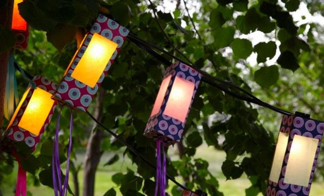 DIY Outdoor Paper Lanterns | Outdoor paper lanterns, Diy hanging .