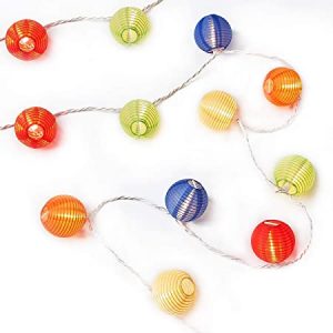 Amazon.com : 9Ft Hanging Fiesta Paper Lantern String Lights:10 .