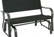 Amazon.com: Giantex Swing Glider Chair Patio Steel Porch Chair .