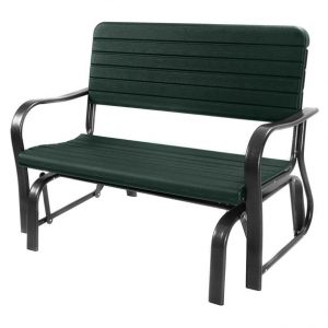 Costway Outdoor Patio Swing Porch Rocker Glider Bench Loveseat .