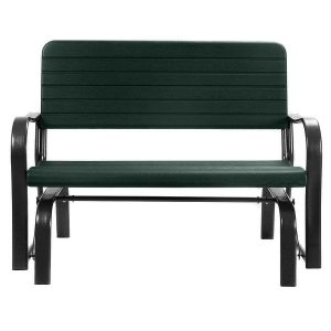 Shop Costway Outdoor Patio Swing Porch Rocker Glider Bench .