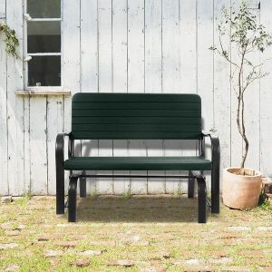 Shop Costway Outdoor Patio Swing Porch Rocker Glider Bench .