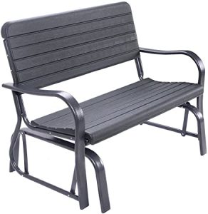 Amazon.com : oldzon Outdoor Patio Swing Porch Rocker Glider Bench .