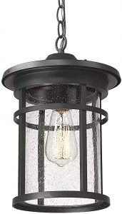 Outdoor Pendant Lighting, Bestshared 1-Light Outdoor Hanging .