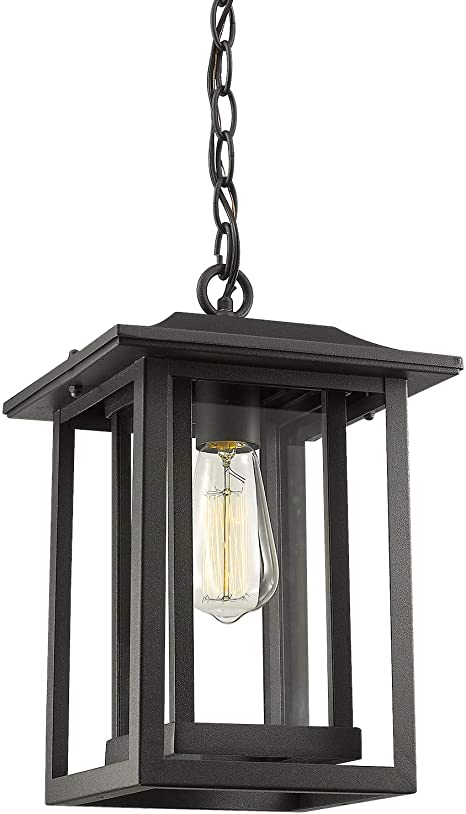Beionxii Outdoor Pendant Light | Exterior Hanging Lantern, Chain .