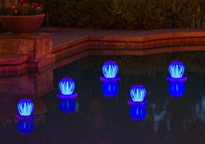 Amazon.com : Poolmaster Floating Pool Lights for Swimming Pool .