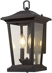 Amazon.com: Smeike Outdoor Wall Sconce, Exterior Wall Mount .