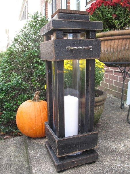 DIY Outdoor Porch Lanterns | Porch lanterns, Diy lantern outdoor .