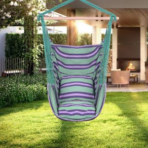 Ktaxon Deluxe Hanging Rope Chair Outdoor Porch Swing Yard Tree .