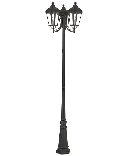 Livex Morgan 3-Light Outdoor Post Lantern & Reviews - All Lighting .