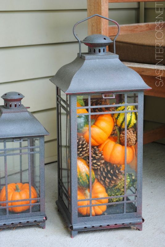 Everything FALL! {all posts in one place | Fall lanterns, Fall .