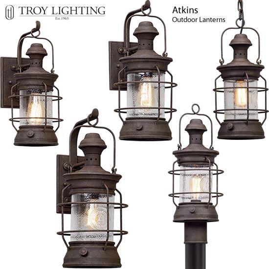 Troy Lighting Atkins Reproduction Railroad Lanterns Outdoor .