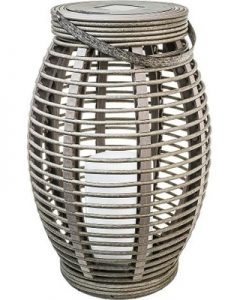 Amazing Deals on Outdoor Lantern: Threshold Rattan Solar Lantern .