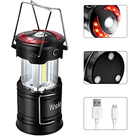Amazon.com: Wsky Led Camping Lantern - Best Rechargeable LED .