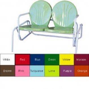 Torrans Retro Metal Double Glider, want this in pink | Vintage .