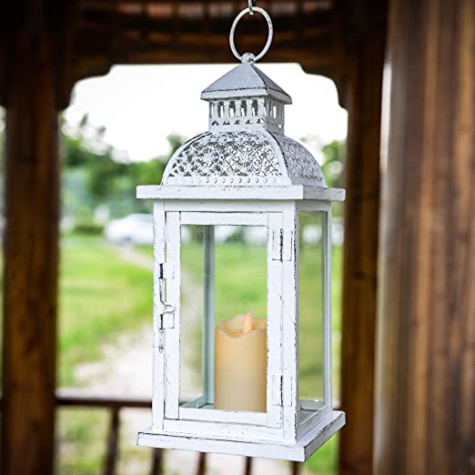 Amazon.com: Ninganju 13 Inches Tall Rustic Decorative Candle .