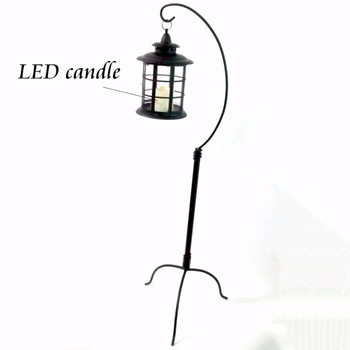 Outdoor Iron Sheet Lantern With Stand Hold Led Pillar Candle - Buy .