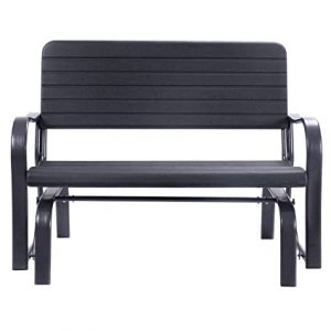 Amazon.com : KCHEX>Outdoor Patio Swing Porch Rocker Glider Bench .