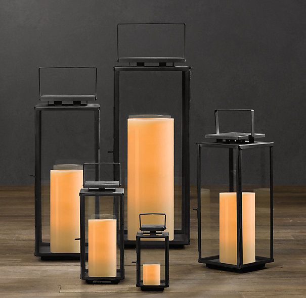 Amalfi Lantern | Diy lanterns, Modern candles, Outdoor hurricane .
