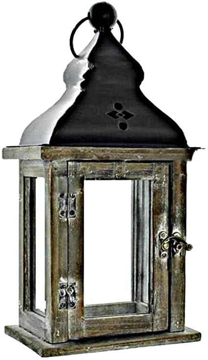 Amazon.com : Candle Lantern Holder Tea Light Hurricane Lamp Garden .