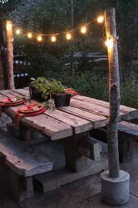 32 Backyard Lighting Ideas - How to Hang Outdoor String Ligh