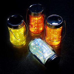 MJ PREMIER Mason Jar Lights Hanging Lights Outdoor Tabletop .